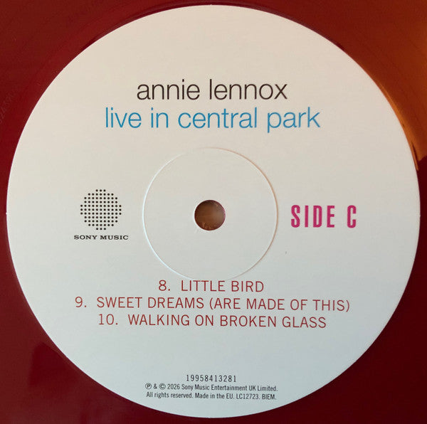 Annie Lennox : Live In Central Park (LP,Album,Record Store Day)
