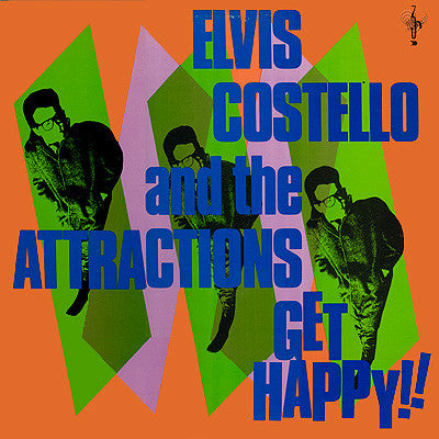 Elvis Costello And The Attractions* : Get Happy! (LP, Album)