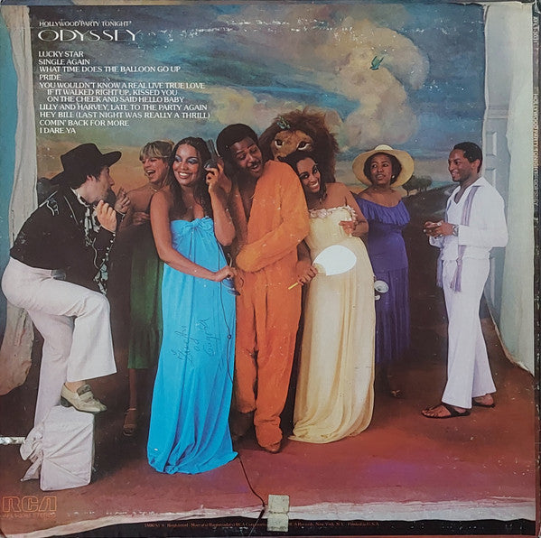 Odyssey (2) : Hollywood Party Tonight (LP,Album,Stereo)
