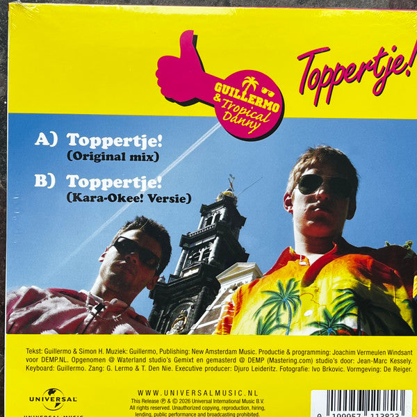 Guillermo & Tropical Danny : Toppertje! (7", RSD, Single, Mag)