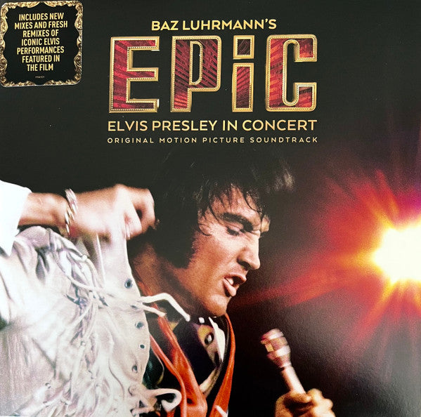 Elvis Presley : Baz Luhrmann’s EPiC (Elvis Presley In Concert) (Original Motion Picture Soundtrack)  (LP,Album)