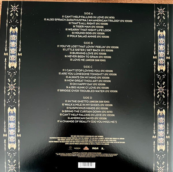 Elvis Presley : Baz Luhrmann’s EPiC (Elvis Presley In Concert) (Original Motion Picture Soundtrack)  (LP,Album)