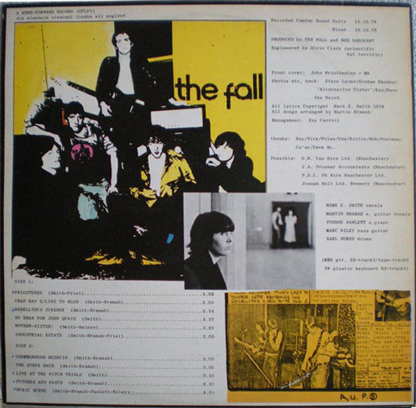 The Fall : Live At The Witch Trials (LP, Album)