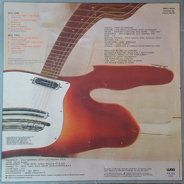 Mike Rutherford - Acting Very Strange (LP, Album) - De Platen Aap – Vinylwinkel in Brielle & online webshop voor muziekliefhebbers