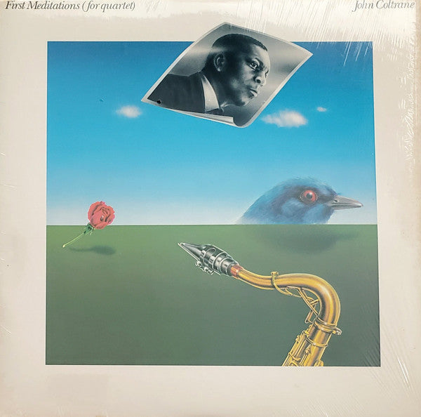 John Coltrane : First Meditations (For Quartet) (LP, Album, San)