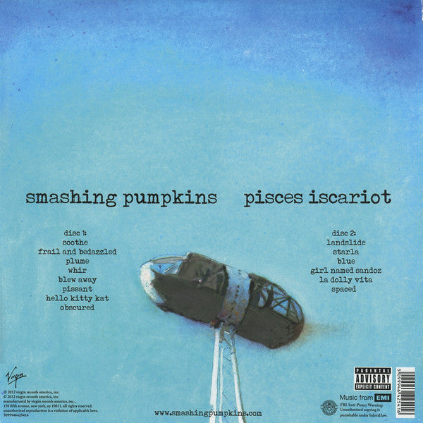 Smashing Pumpkins, The : Pisces Iscariot (LP,Reissue,Remastered,Compilation)