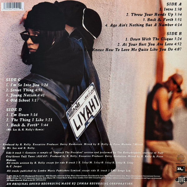 Aaliyah : Age Ain't Nothing But A Number (2xLP, Album, RE)