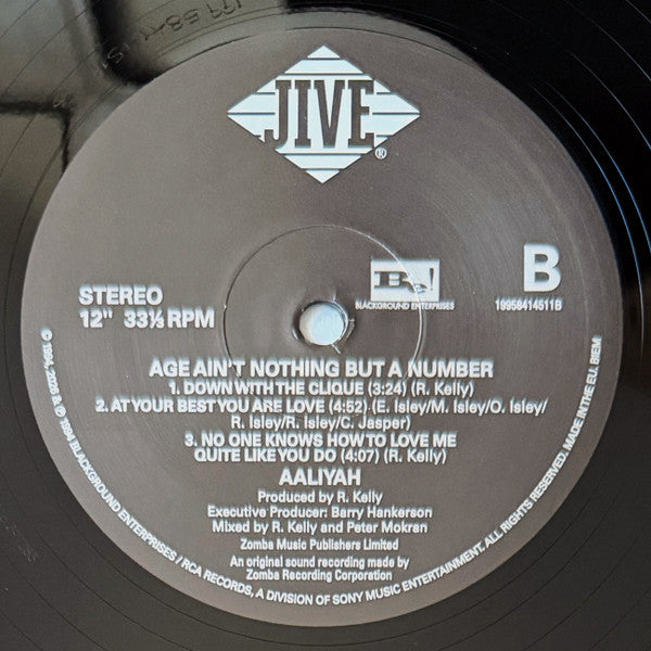 Aaliyah : Age Ain't Nothing But A Number (2xLP, Album, RE)