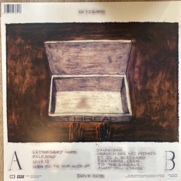 Dove Ellis : Blizzard (LP, Album, Ltd, Gol)