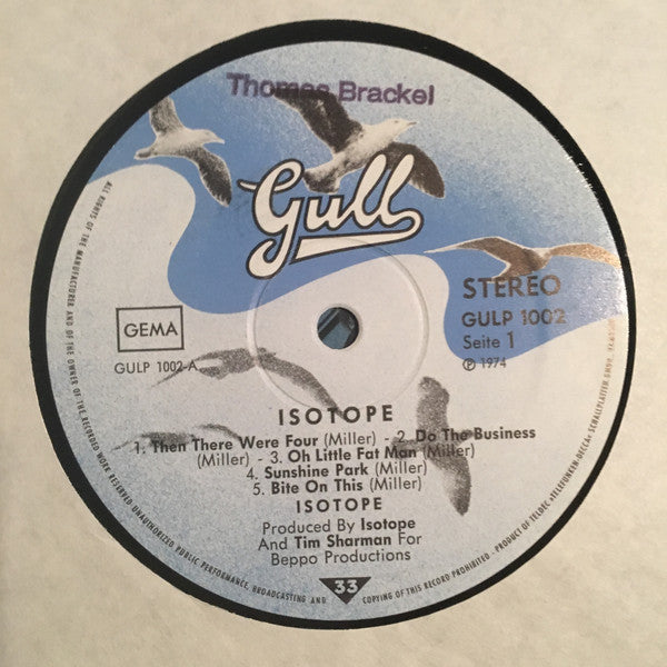 Isotope (2) : Isotope (LP, Album)