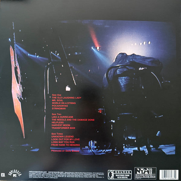 Neil Young : Unplugged (LP, Album, RE + LP, S/Sided, Album, Etch, RE)