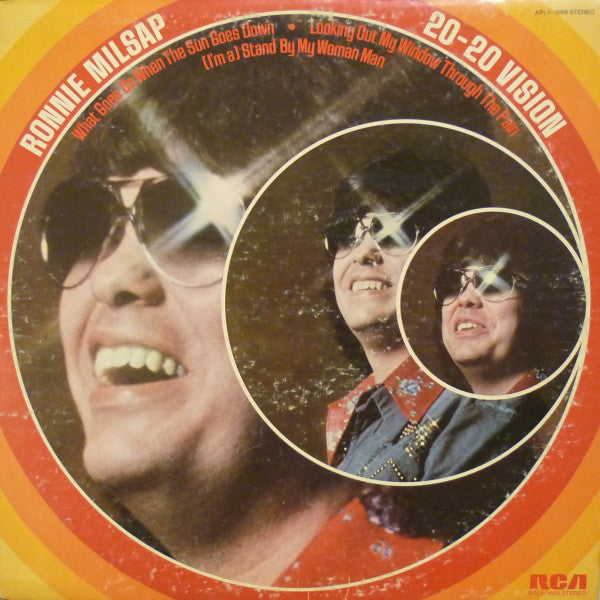 Ronnie Milsap : 20-20 Vision (LP, Album, Bla)
