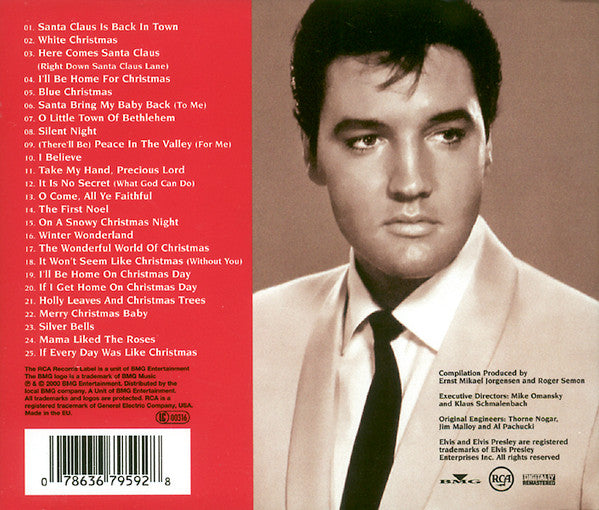 Elvis Presley - White Christmas (CD, Comp, RM) - De Platen Aap – Vinylwinkel in Brielle & online webshop voor muziekliefhebbers