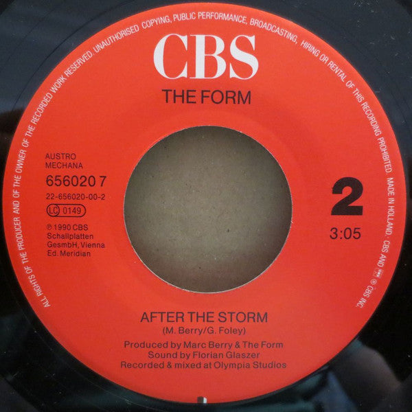 The Form - Do You (7") - De Platen Aap – Vinylwinkel in Brielle & online webshop voor muziekliefhebbers