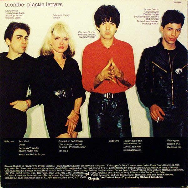 Blondie : Plastic Letters (LP, Album)