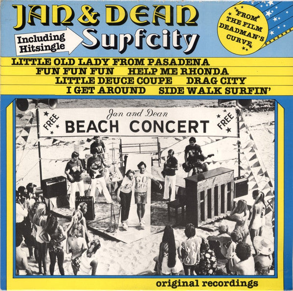 Jan & Dean : Surf City (LP, Album, Re-)