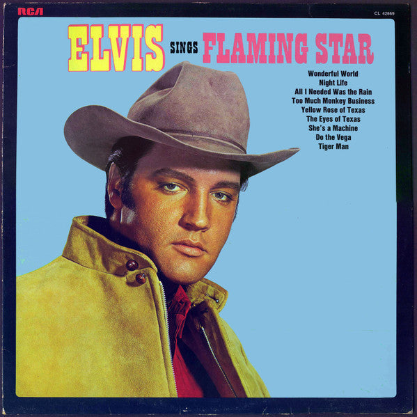 Elvis Presley : Elvis Sings Flaming Star (LP, Album, RE)