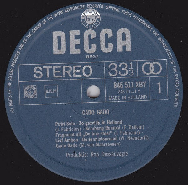 Various : Gado Gado (LP)