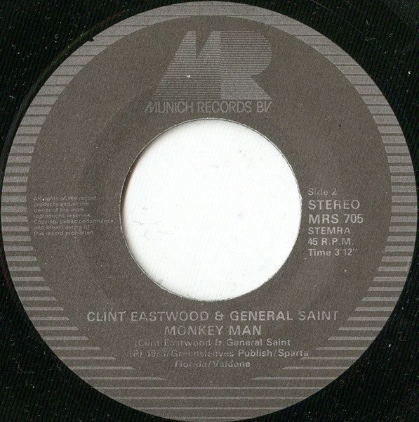 Clint Eastwood And General Saint : Stop That Train (7", Single)