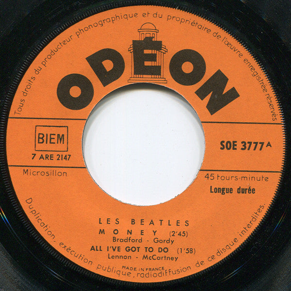 Les Beatles* : Money (7", EP)