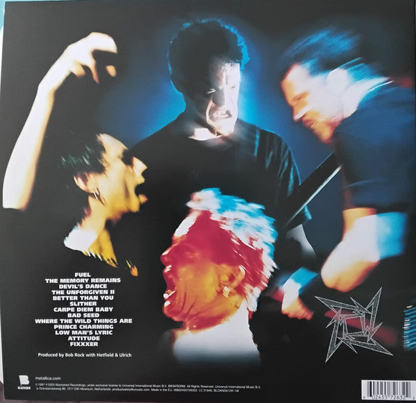 Metallica : Reload (2xLP, Album, Ltd, RE, RM, Yel)