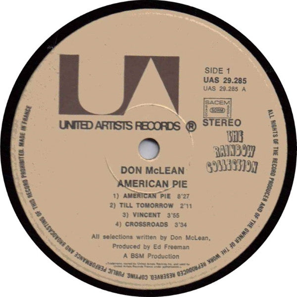 Don McLean : American Pie (LP, Album)