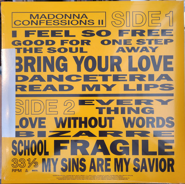 Madonna : Confessions II (LP, Album, Ltd, Mixed, Hot)