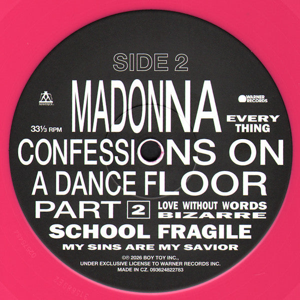 Madonna : Confessions II (LP, Album, Ltd, Mixed, Hot)