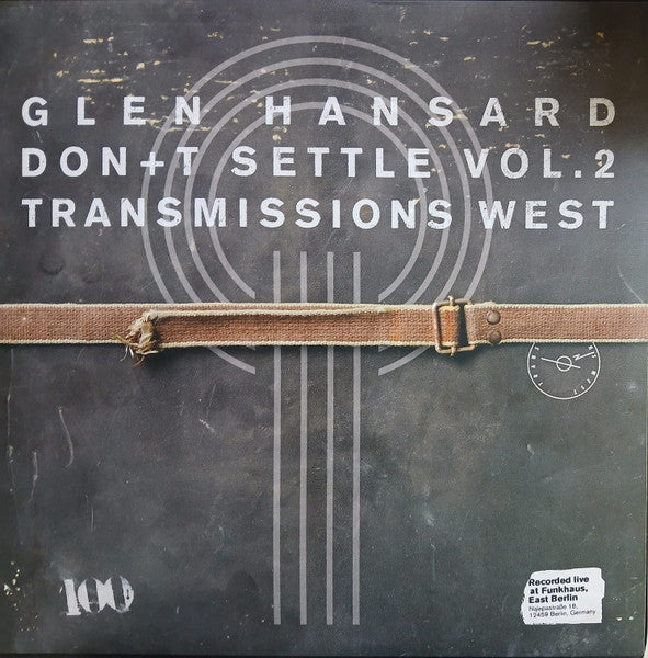 Glen Hansard : Don+t Settle Vol.2 Transmissions West (LP, Album)