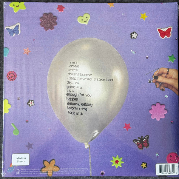 Olivia Rodrigo : Sour (LP, Album, Ltd, RE, RP, Pin)