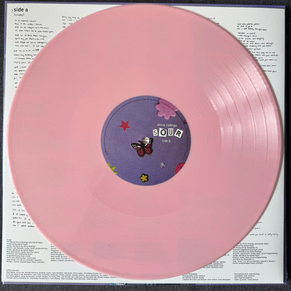 Olivia Rodrigo : Sour (LP, Album, Ltd, RE, RP, Pin)