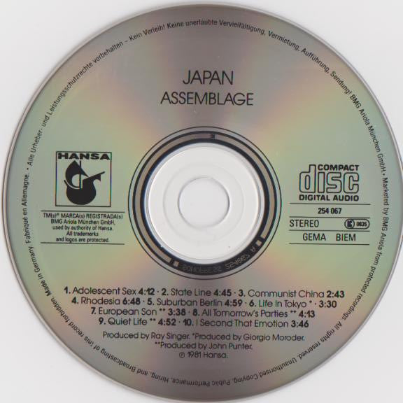Japan : Assemblage (CD, Comp, No )