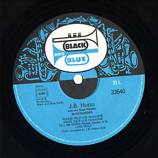 J.B. Hutto & The New Hawks : Slideslinger (LP, Album)