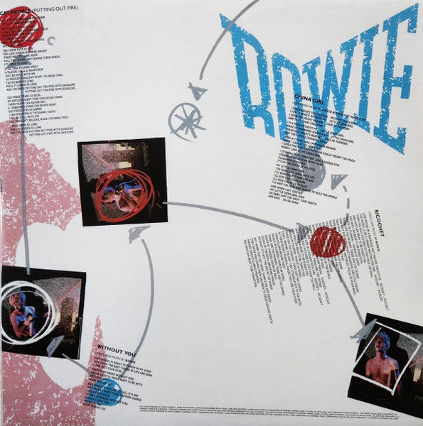David Bowie : Let's Dance (LP, Album, RM, RP, 180)