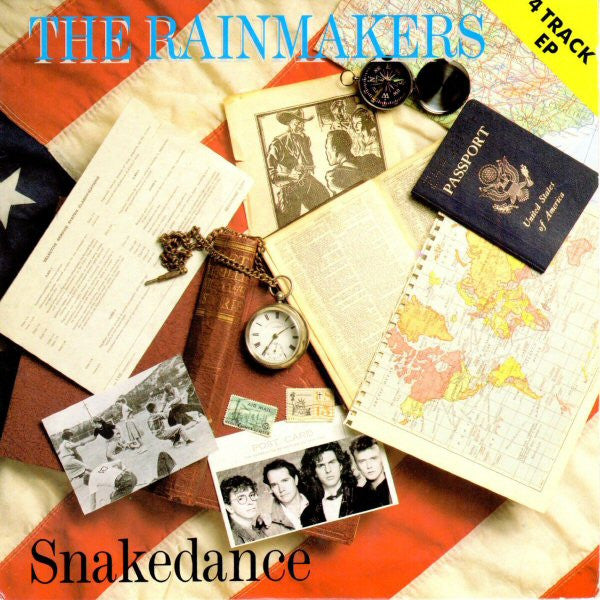 The Rainmakers - Snakedance (7", EP) - De Platen Aap – Vinylwinkel in Brielle & online webshop voor muziekliefhebbers