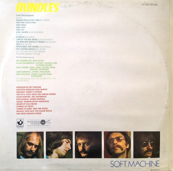 Soft Machine : Bundles (LP, Album)