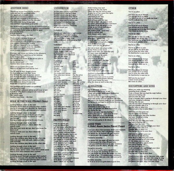 Poison Girls : Chappaquiddick Bridge (LP, Album + Flexi, 7", S/Sided)