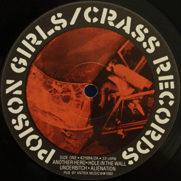 Poison Girls : Chappaquiddick Bridge (LP, Album + Flexi, 7", S/Sided)
