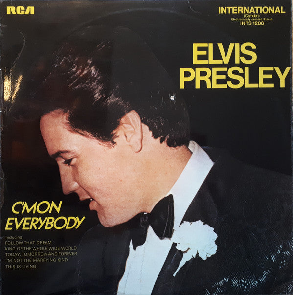 Elvis Presley : C'mon Everybody (LP,Album,Compilation)