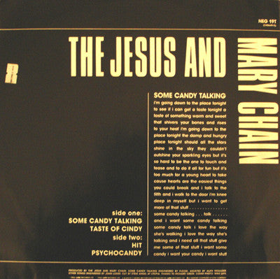 The Jesus And Mary Chain : Some Candy Talking E.P. (12", EP)