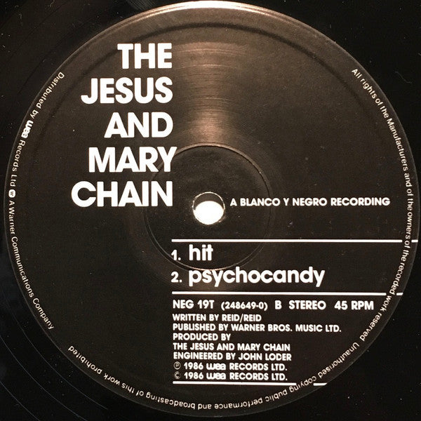 The Jesus And Mary Chain : Some Candy Talking E.P. (12", EP)