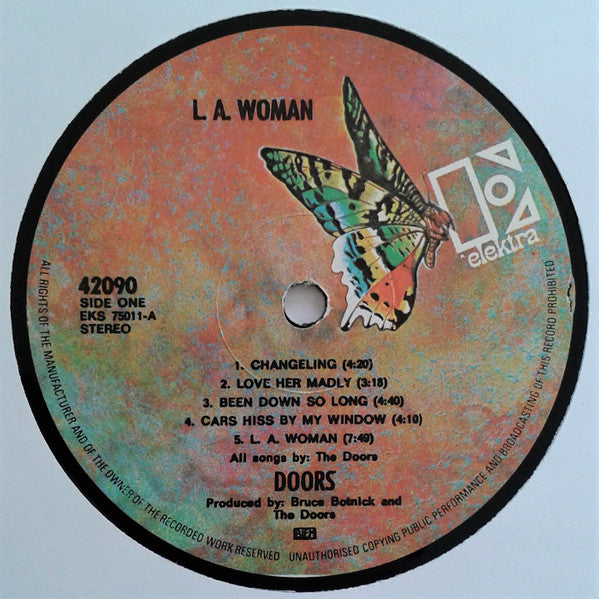 The Doors - L.A. Woman (LP, Album, RE) - De Platen Aap – Vinylwinkel in Brielle & online webshop voor muziekliefhebbers