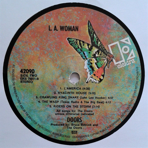 The Doors - L.A. Woman (LP, Album, RE) - De Platen Aap – Vinylwinkel in Brielle & online webshop voor muziekliefhebbers