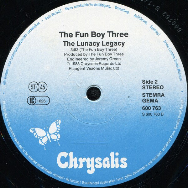 Fun Boy Three : The Tunnel Of Love (12")