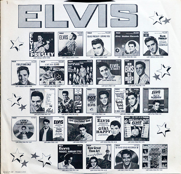 Elvis Presley : Our Memories Of Elvis (LP, Album)
