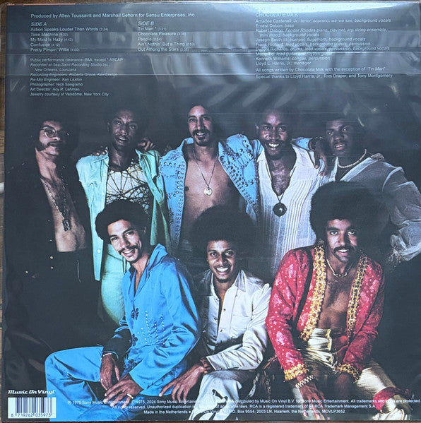 Chocolate Milk (2) : Action Speaks Louder Than Words (LP, Album, Ltd, RE, Pin)