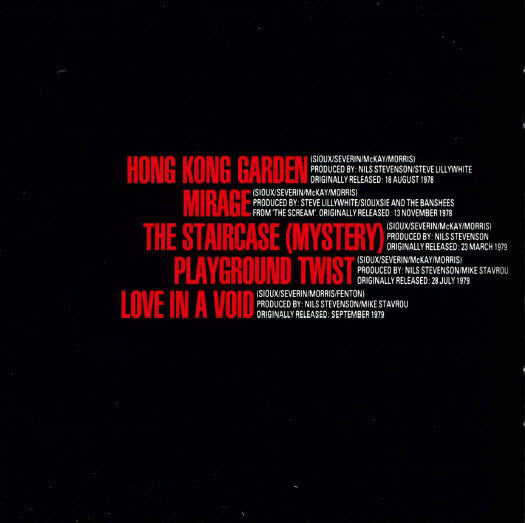 Siouxsie And The Banshees* : Once Upon A Time/The Singles (CD, Album, Comp, RE)