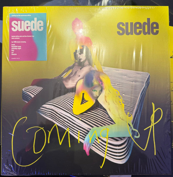 Suede : Coming Up (LP, Album, Ltd, RE, RM, Pin)