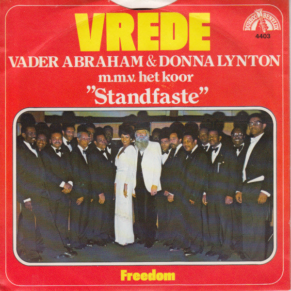 Vader Abraham & Donna Lynton m.m.v. Het Koor Standfaste : Vrede (7", Single)