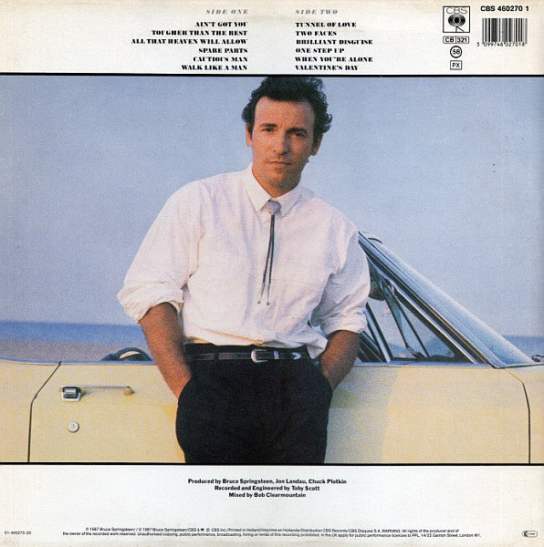 Bruce Springsteen - Tunnel Of Love (LP, Album) - De Platen Aap – Vinylwinkel in Brielle & online webshop voor muziekliefhebbers